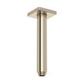 Rohl 7 Reach Ceiling Mount Shower Arm With Square Escutcheon 70527SASTN